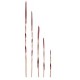 Brocheta de bambu looping 10 cms (100 uds)