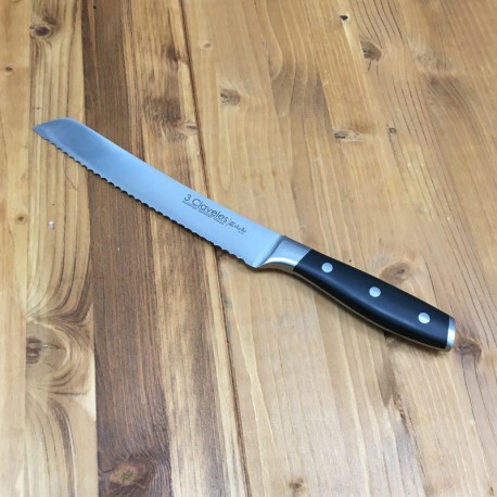 Cuchillo para cortar pan 3 claveles