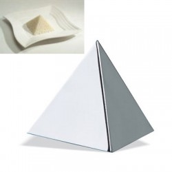 Molde emplatar forma piramide 9x9