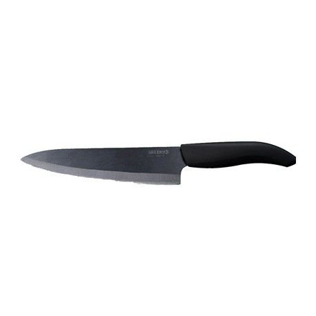Cuchillo de ceramica kyocera 18 cms hoja negra